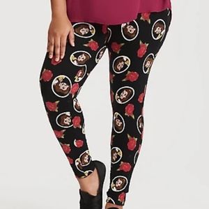 Torrid Disney Belle Leggings - PLUS